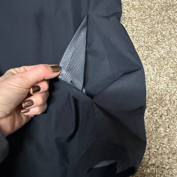 Under Armour Vital Woven Warm-Up Jacket Mens 2XL Black Mesh Lined Workout Loose - Picture 10 of 16